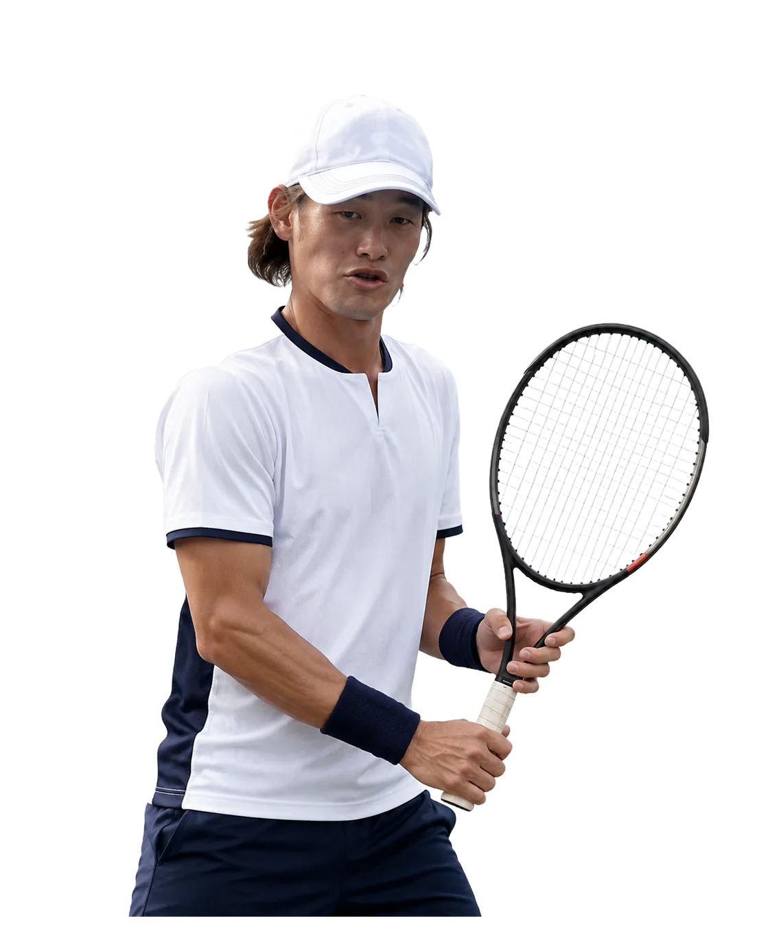 Ren Nakamura tennis player profile visual with TennisJack stats and match analysis