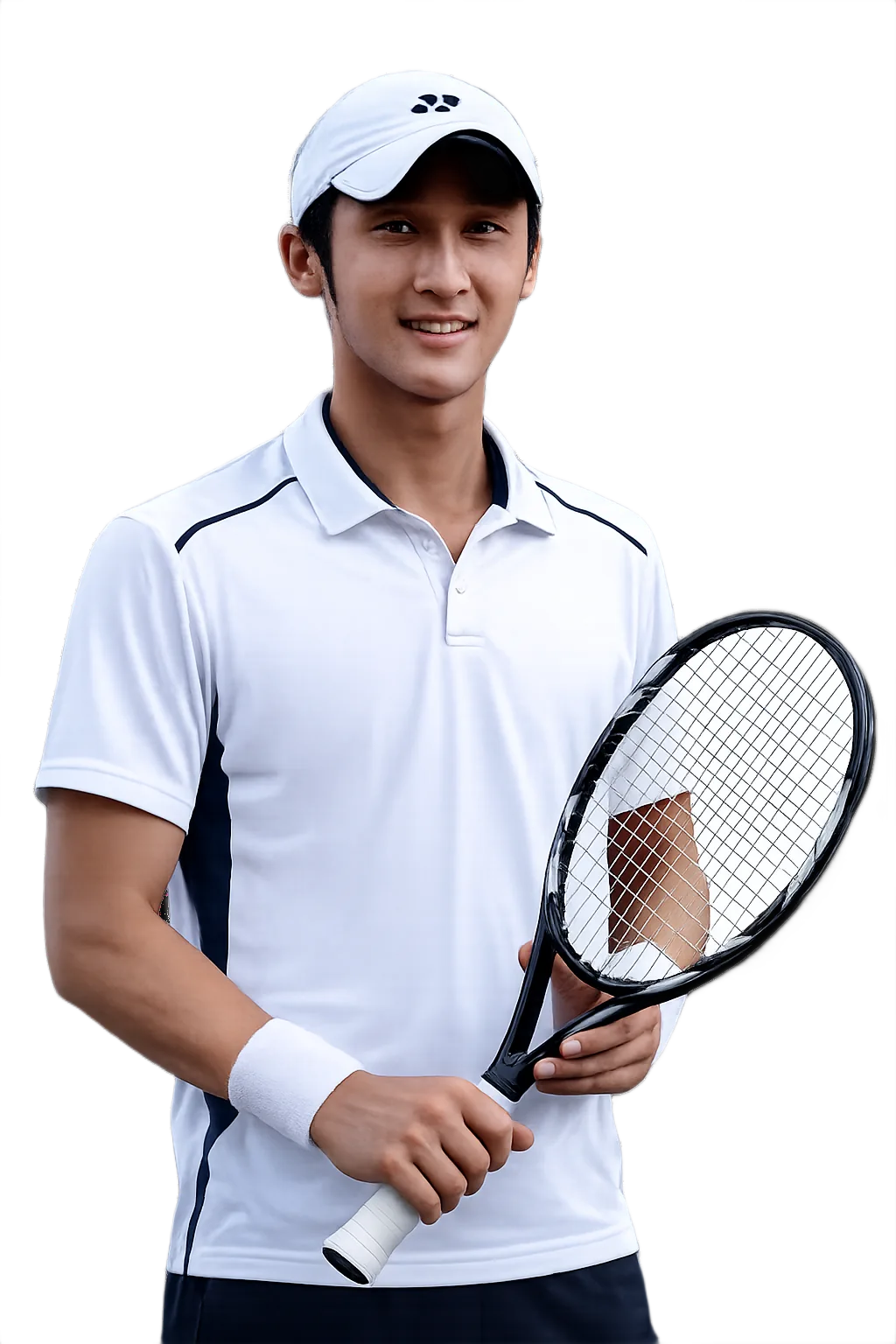Portrait of Renta Tokuda, tennis player