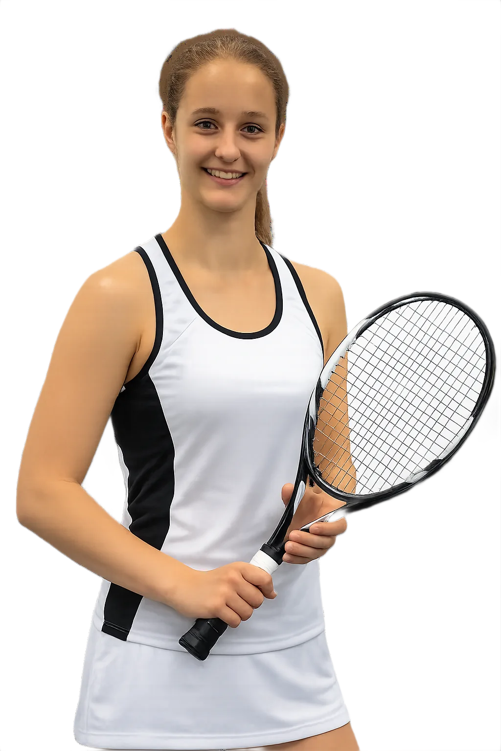 Portrait of Ria Dernikovic, tennis player