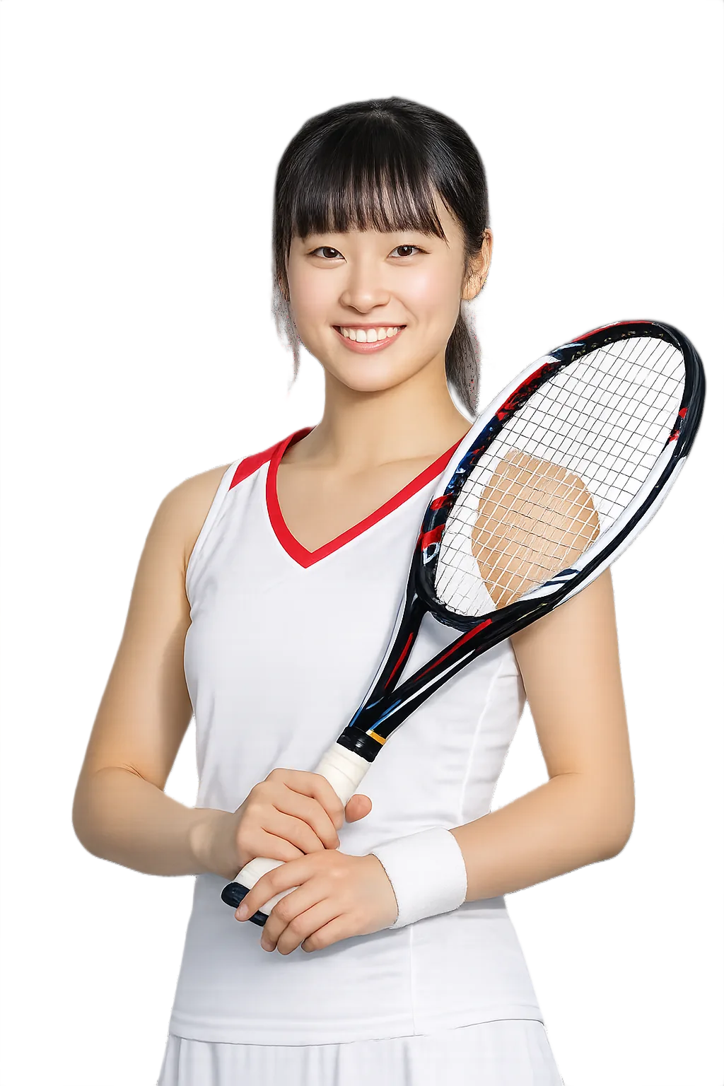 Portrait of Rina Saigo, tennis player