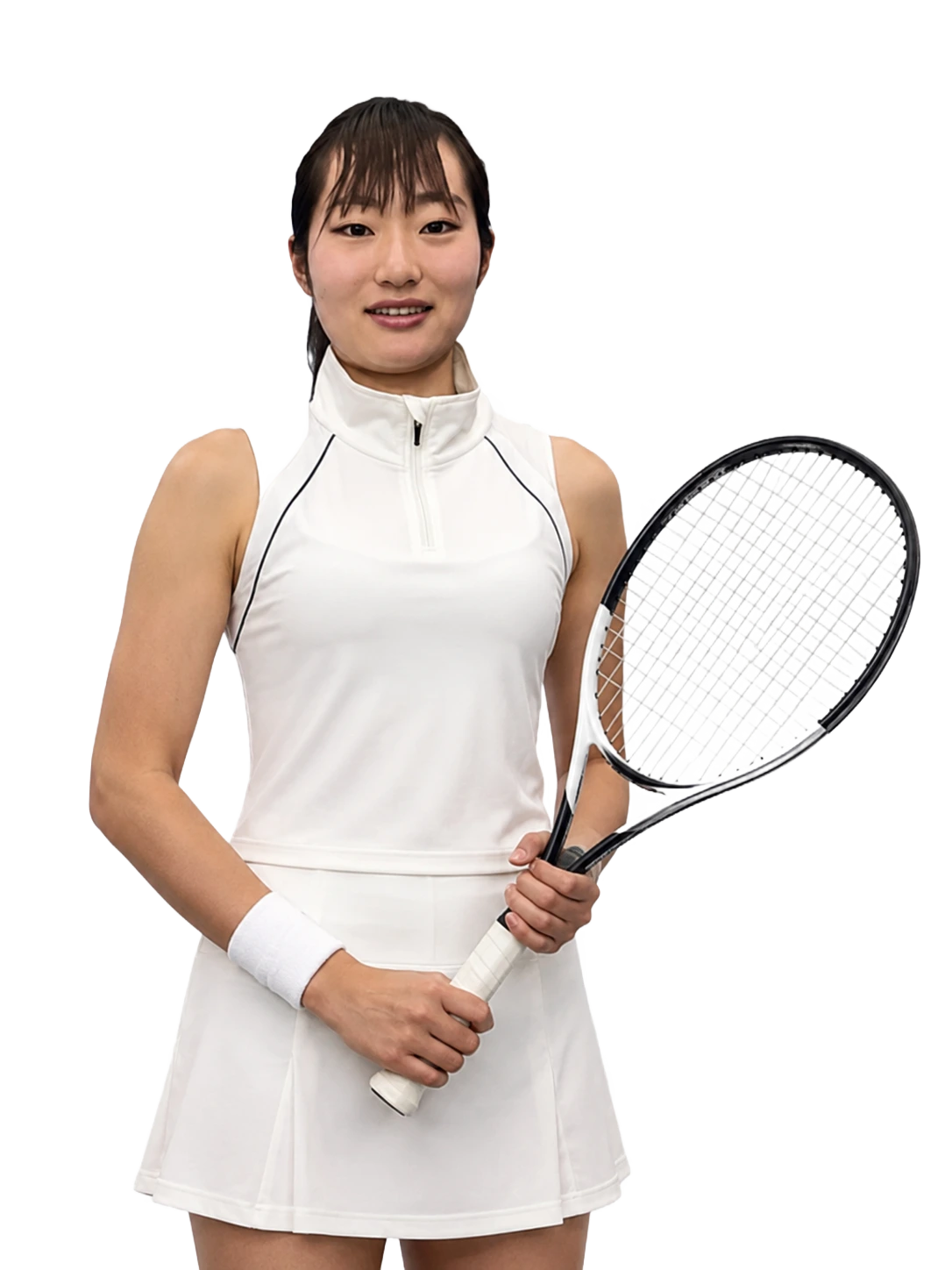 Rinko Matsuda tennis player profile visual with TennisJack stats and match analysis