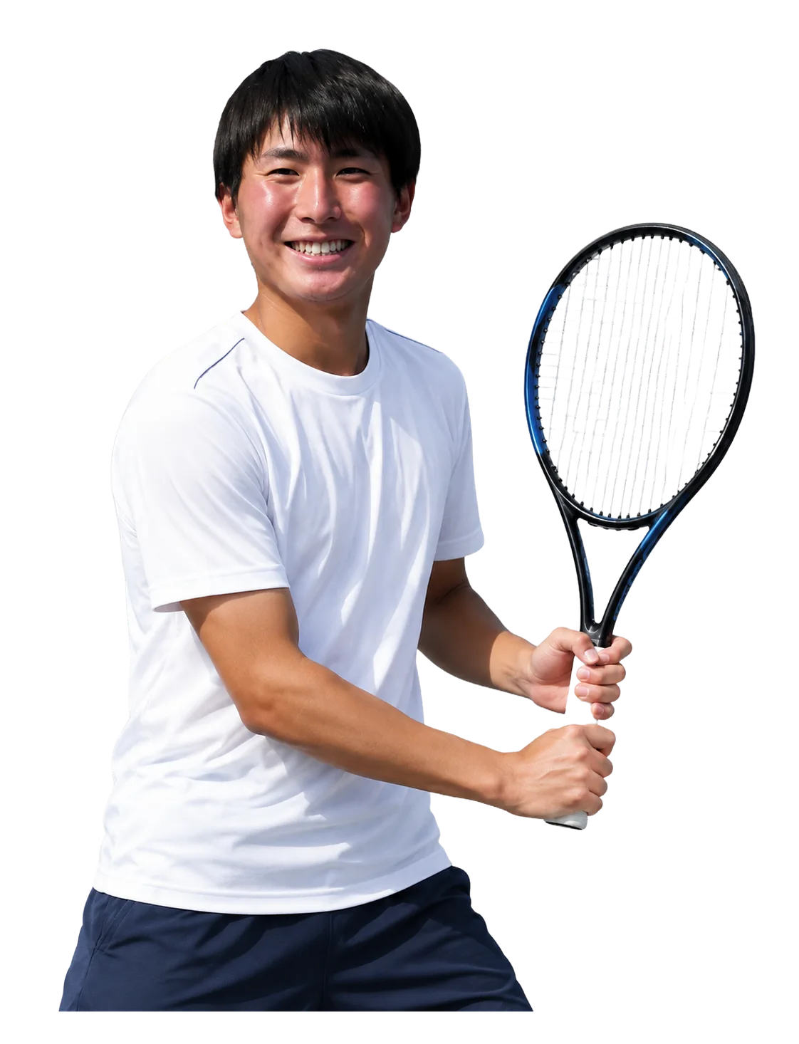 Rio Noguchi tennis player profile visual with TennisJack stats and match analysis