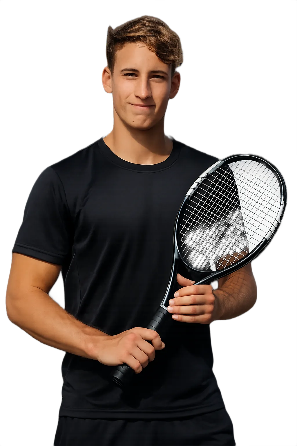 Portrait of Rocco Valente, tennis player