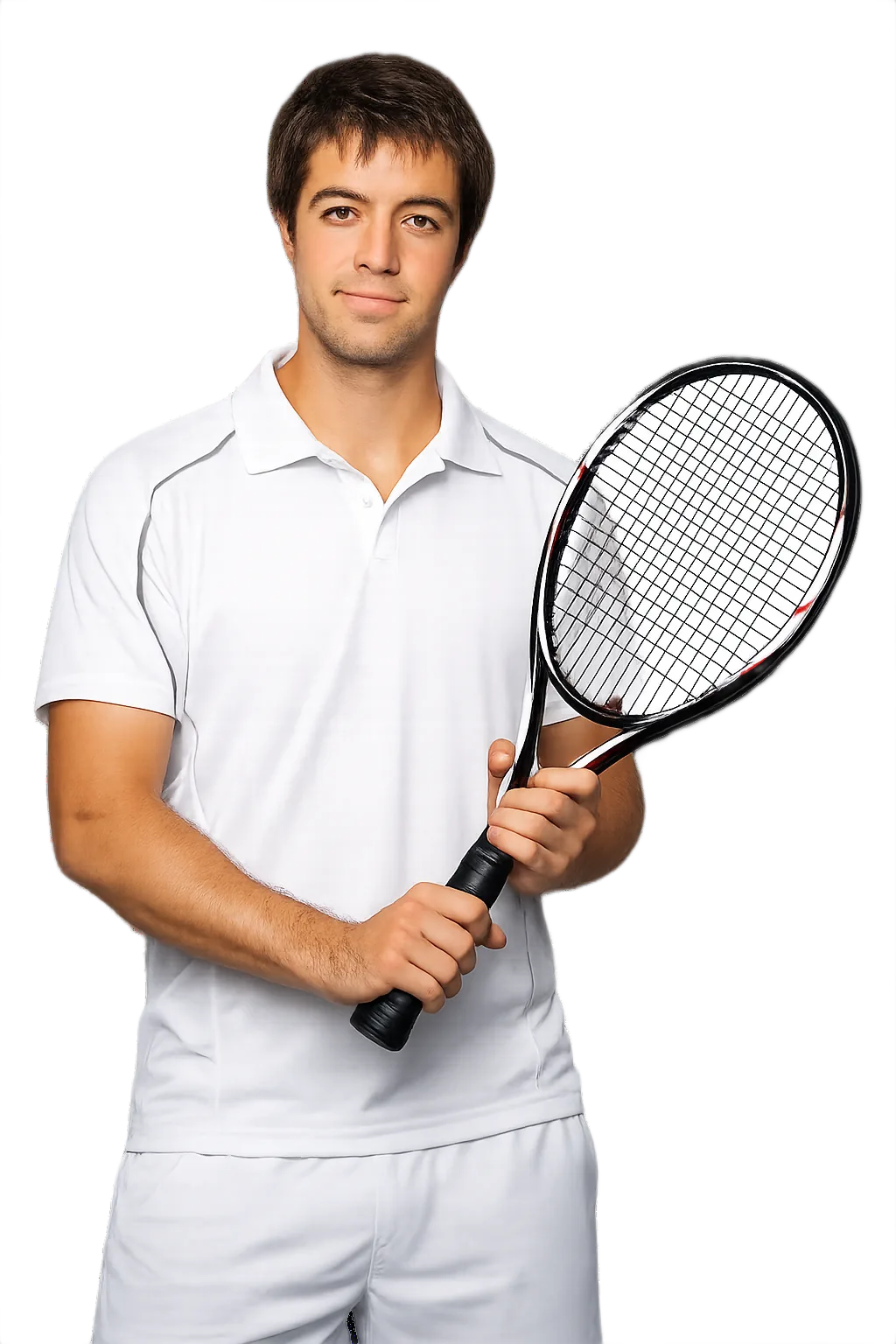 Portrait of Rodolfo Jauregui Sainz D, tennis player