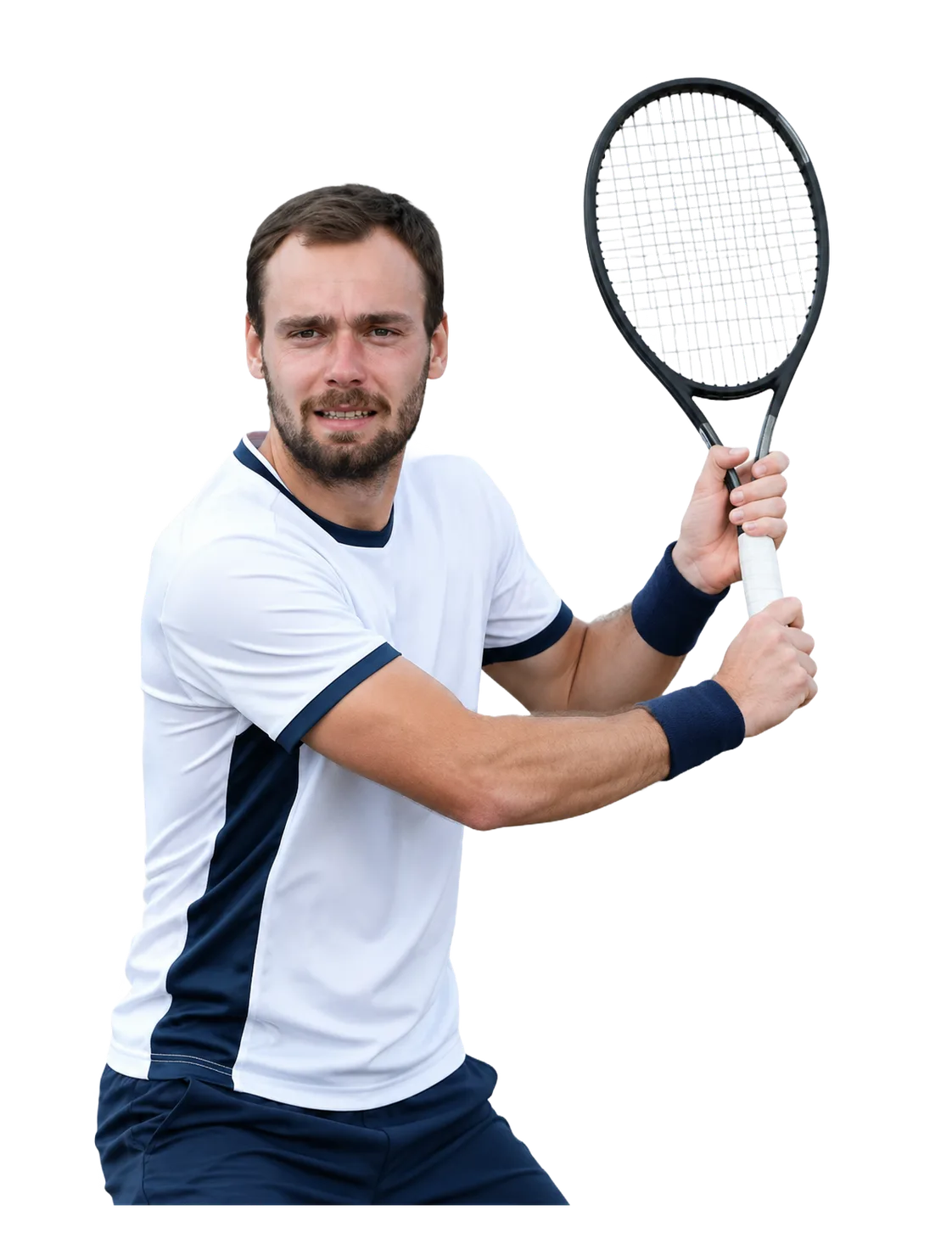 Roman Safiullin tennis player profile visual with TennisJack stats and match analysis