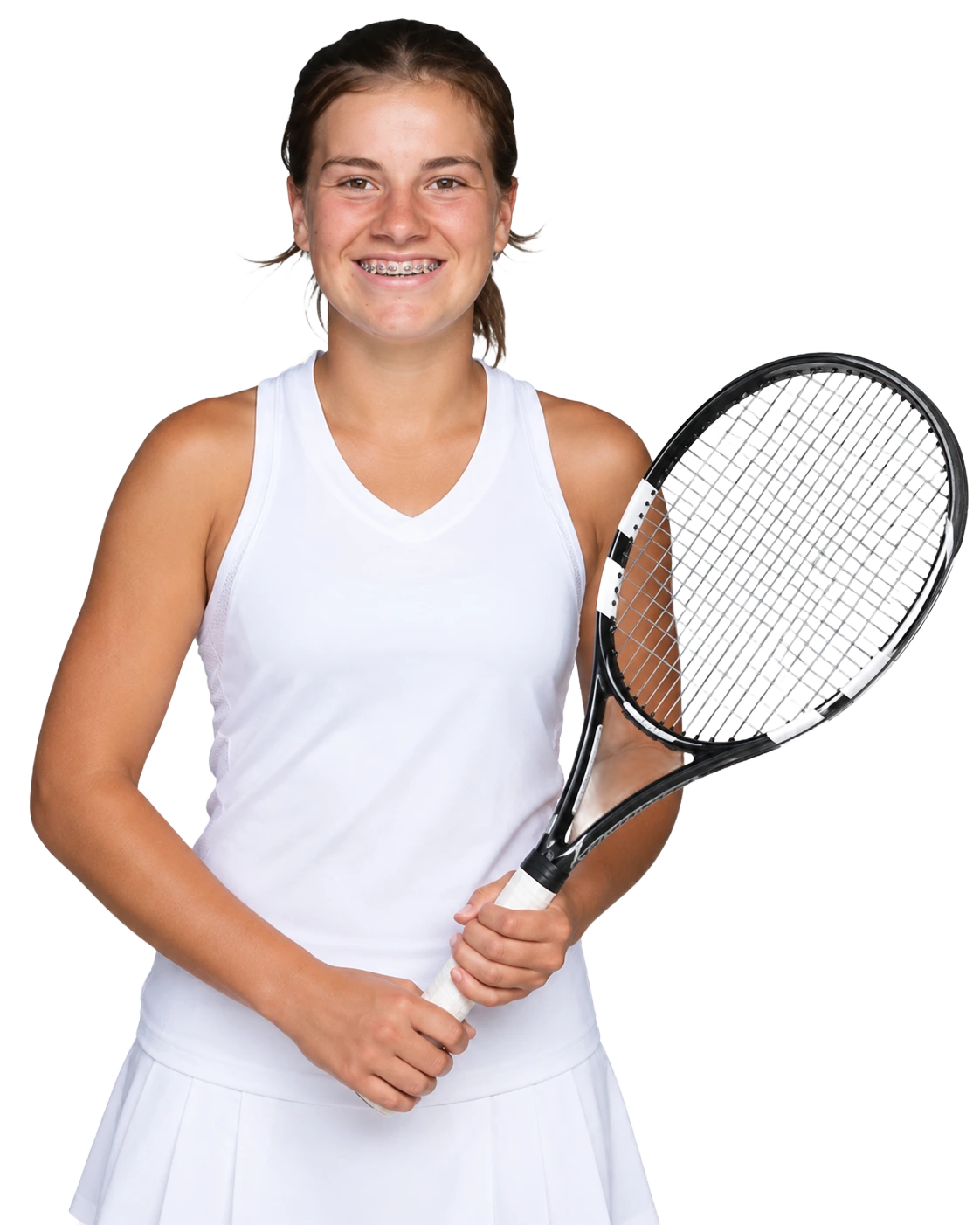 Rose Marie Nijkamp tennis player profile visual with TennisJack stats and match analysis