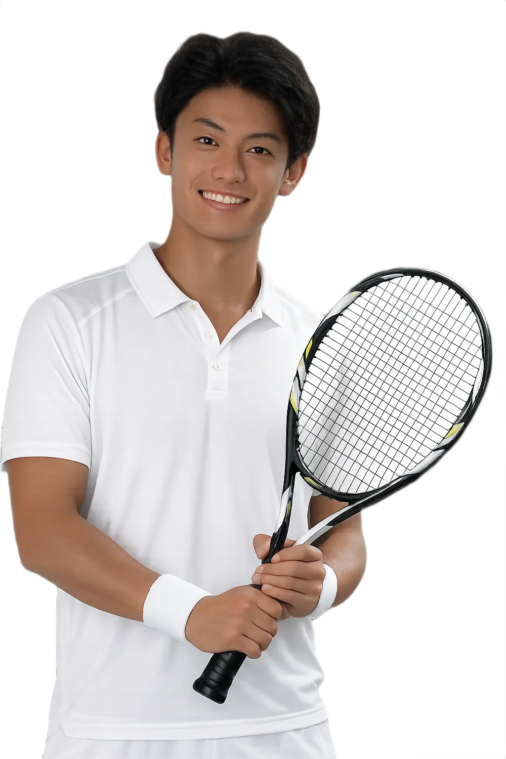 Portrait of Ryusuke Horiuchi, tennis player