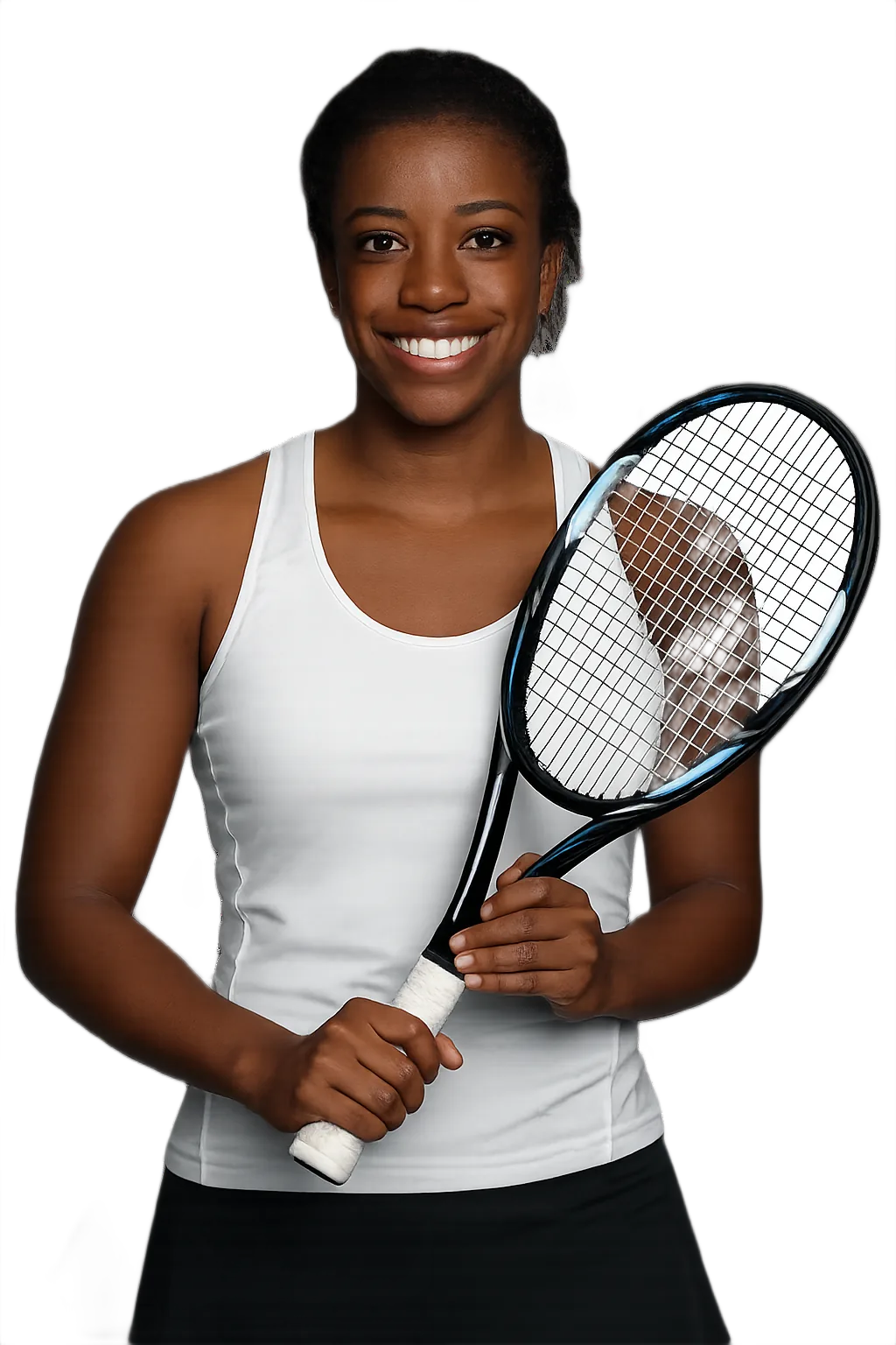 Portrait of Sachia Vickery, tennis player