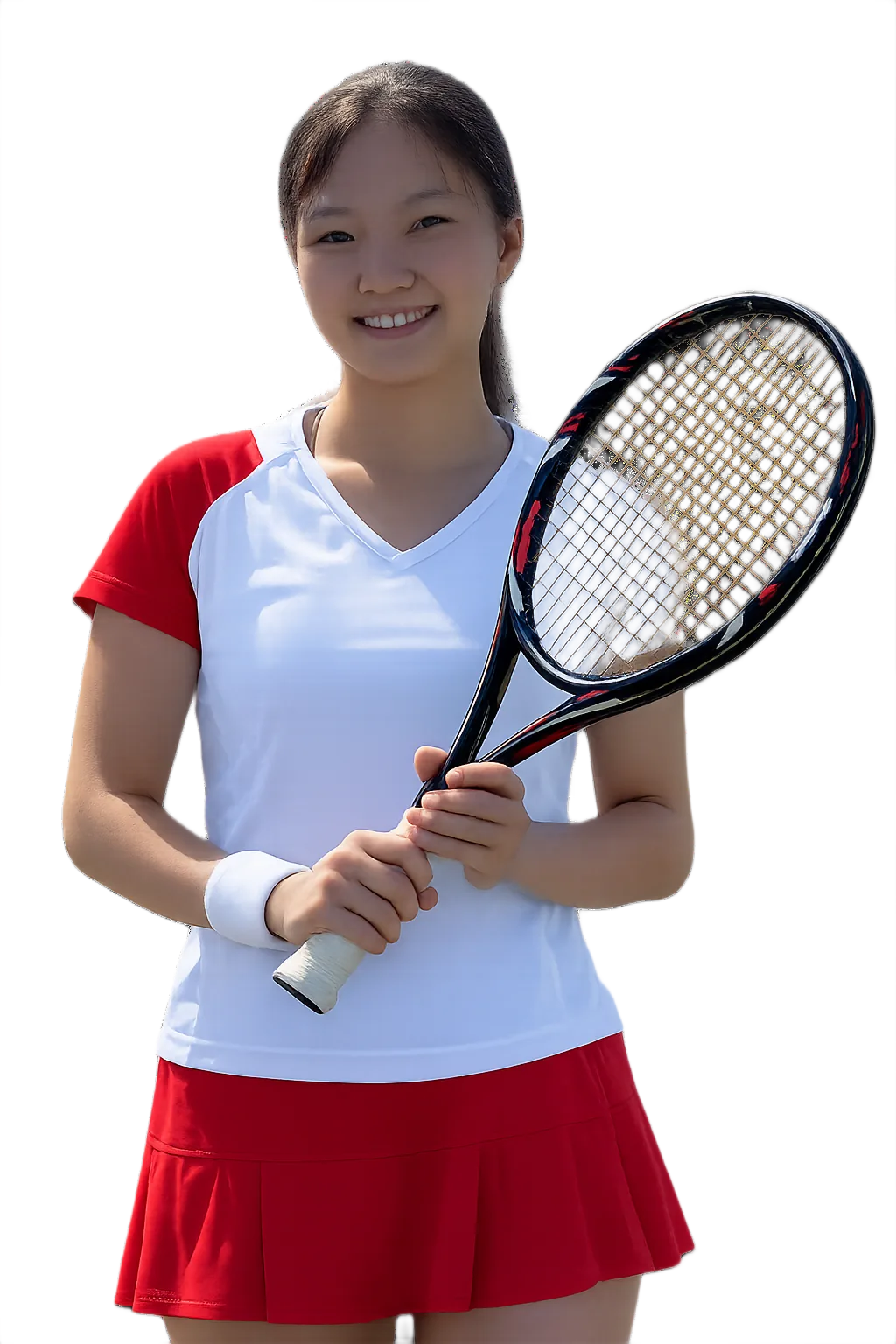 Portrait of Saki Imamura, tennis player