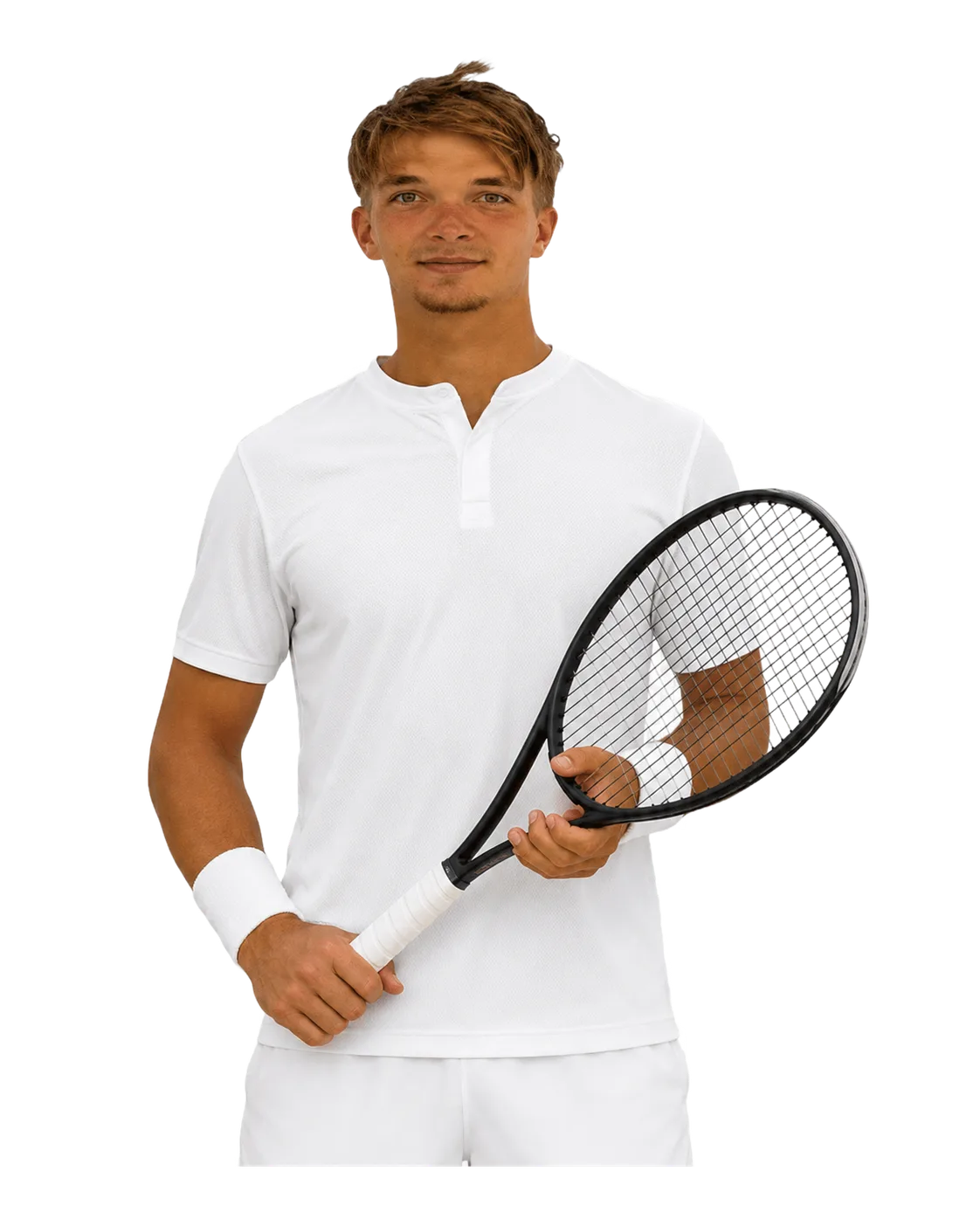 Samir Hamza Reguig tennis player profile visual with TennisJack stats and match analysis