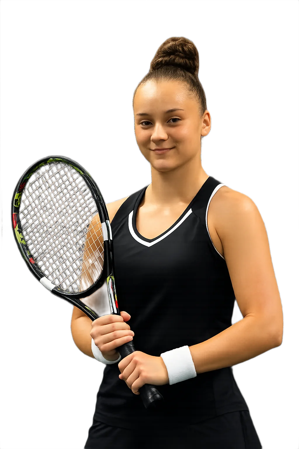 Portrait of Samira De Stefano, tennis player