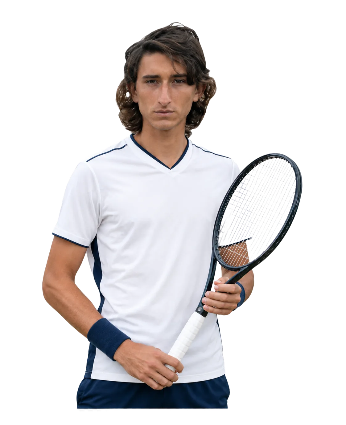 Samuel Heredia tennis player profile visual with TennisJack stats and match analysis