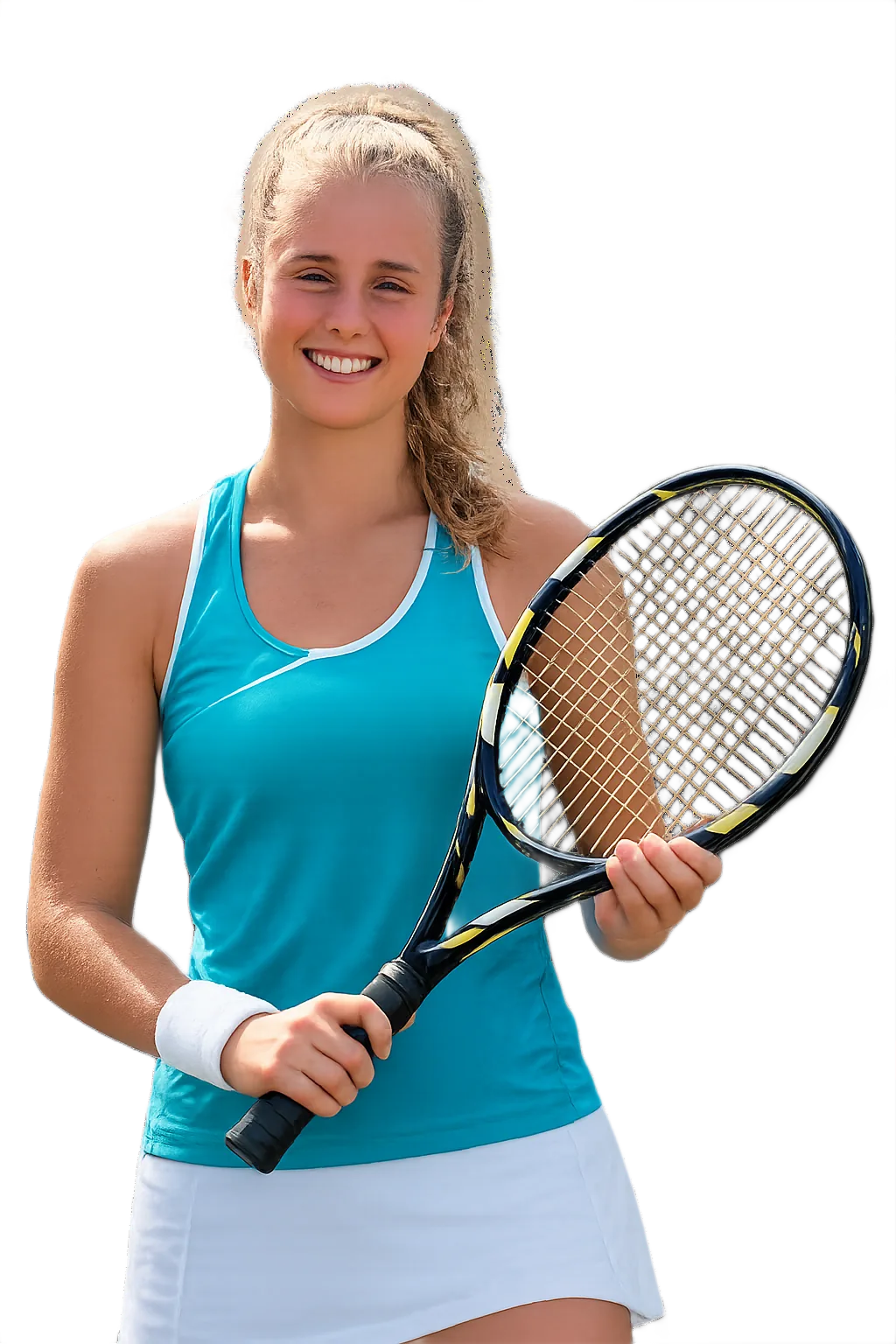 Portrait of Sara Dols, tennis player