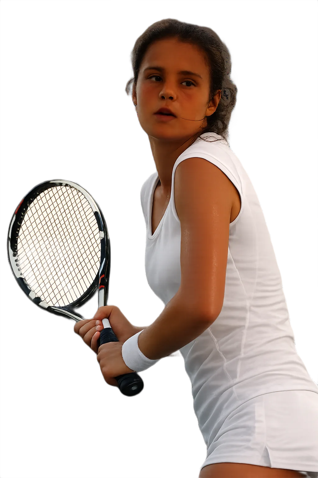 Portrait of Sara Lanca, tennis player