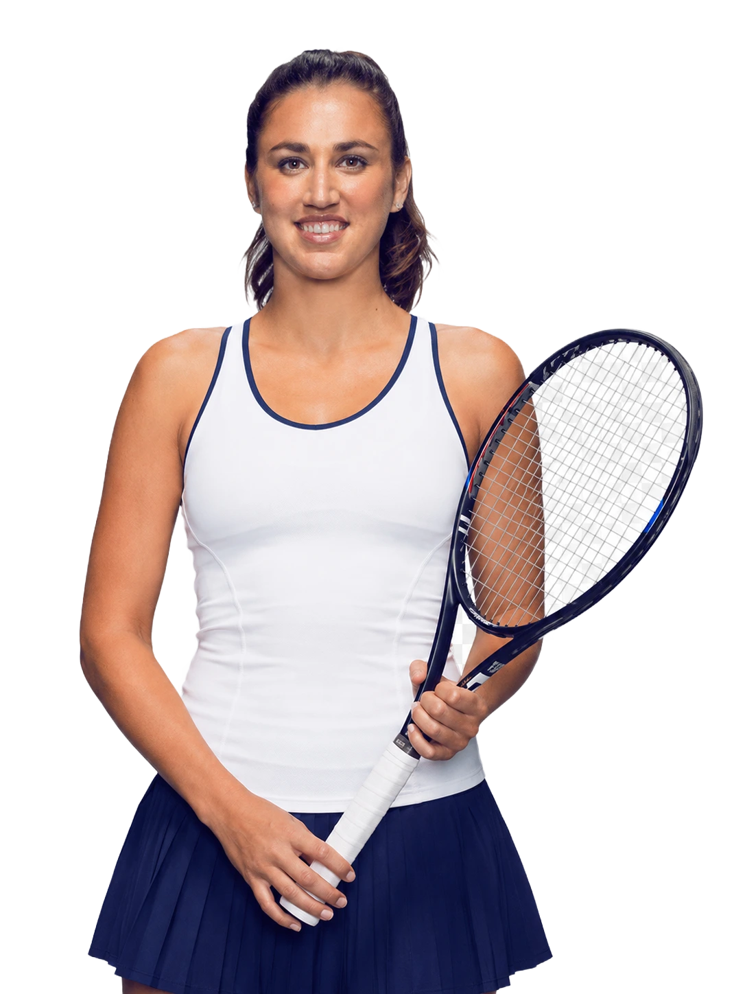 Sara Sorribes Tormo tennis player profile visual with TennisJack stats and match analysis