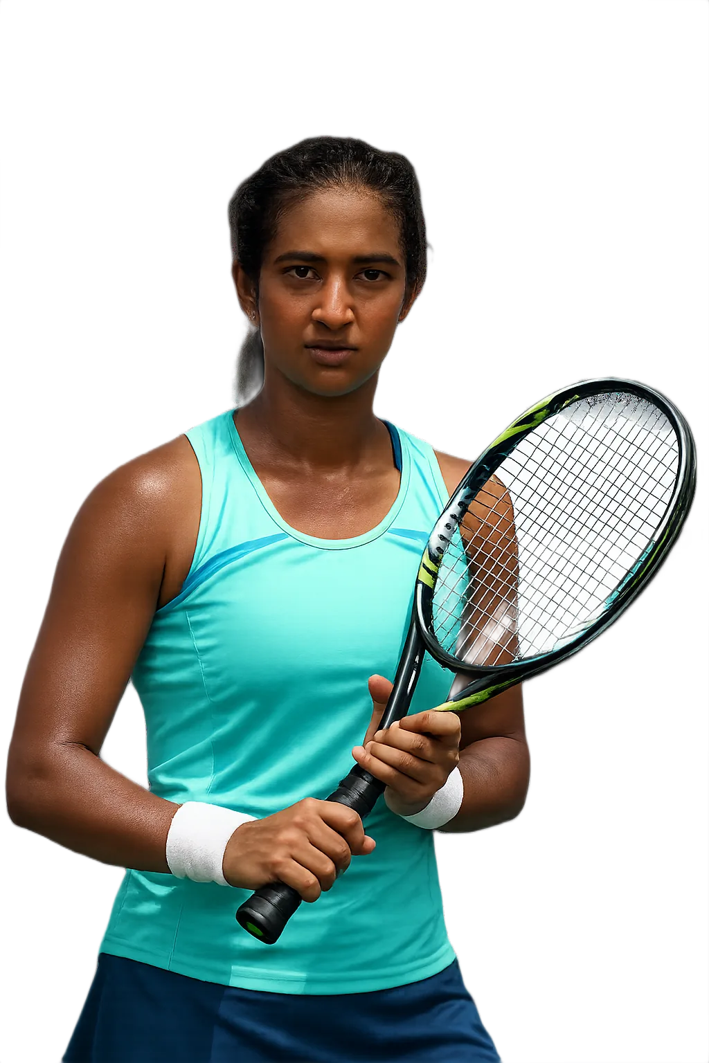 Portrait of Saumya Vig, tennis player