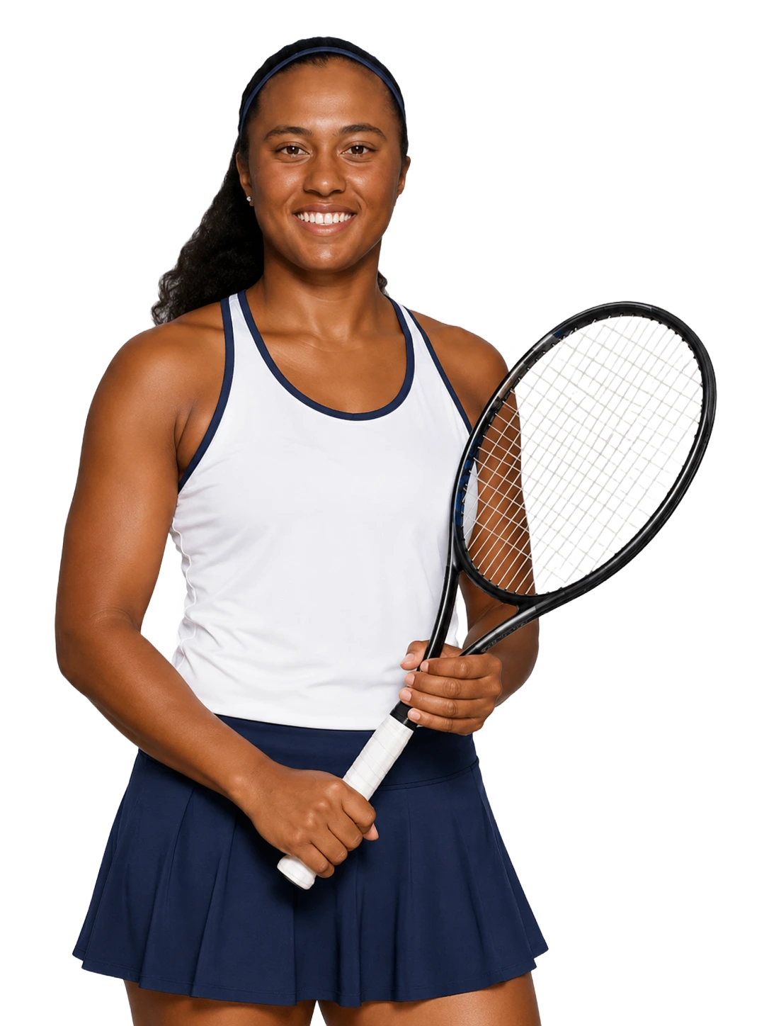 Savannah Broadus tennis player profile visual with TennisJack stats and match analysis
