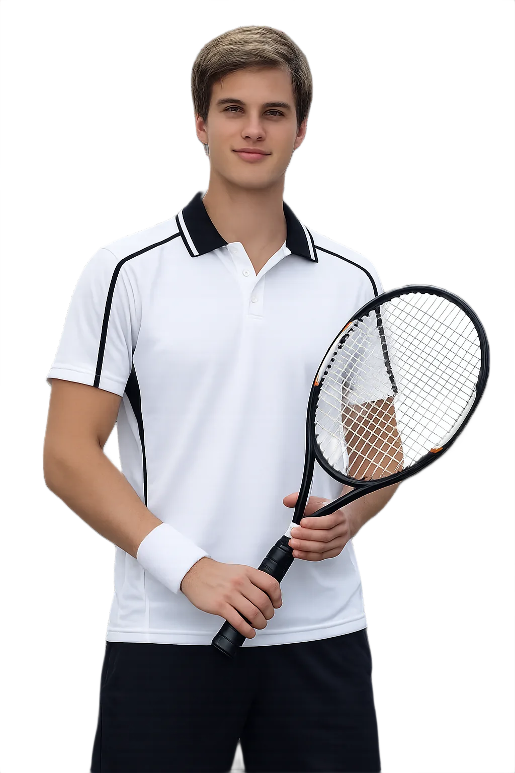 Portrait of Saveliy Ivanov, tennis player