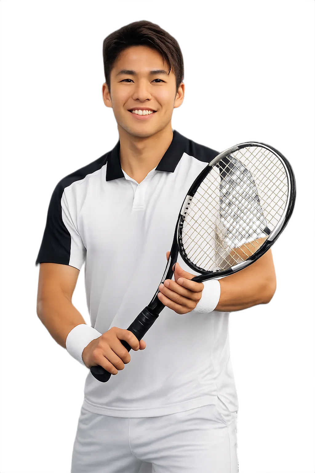 Portrait of Seita Watanabe, tennis player