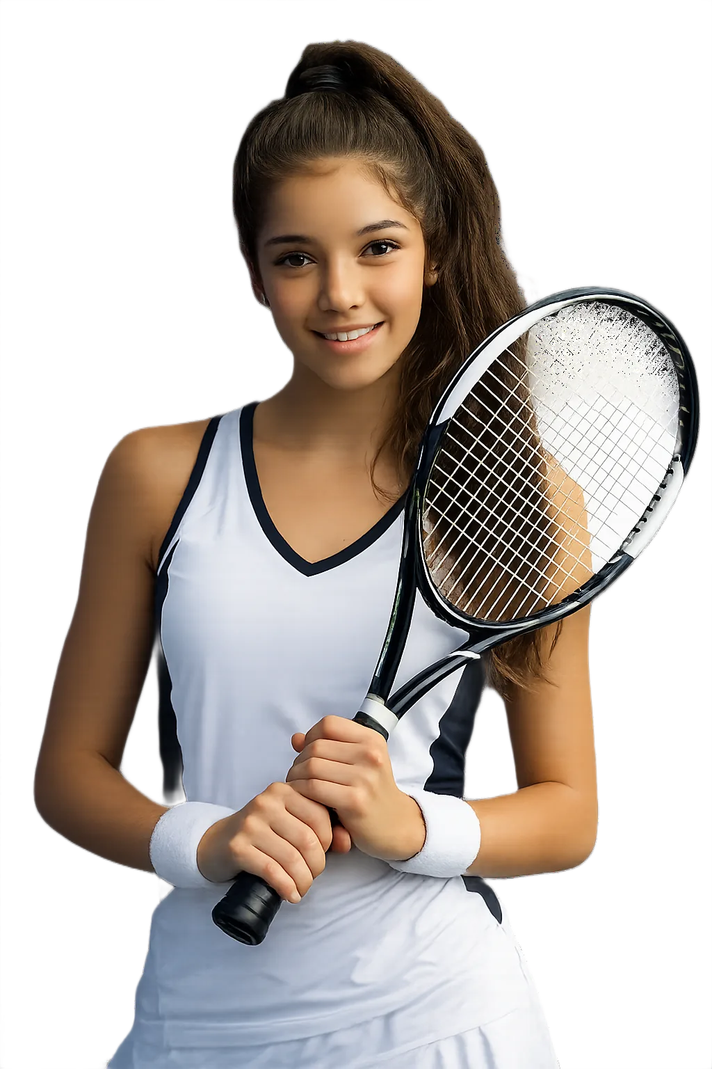 Portrait of Selina Dal, tennis player