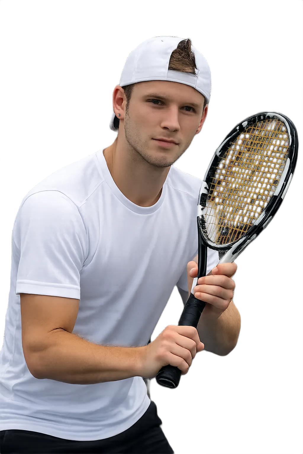 Portrait of Sergey Betov, tennis player