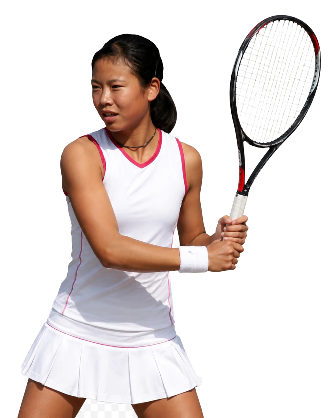 Shiho Tsujioka tennis player profile visual with TennisJack stats and match analysis