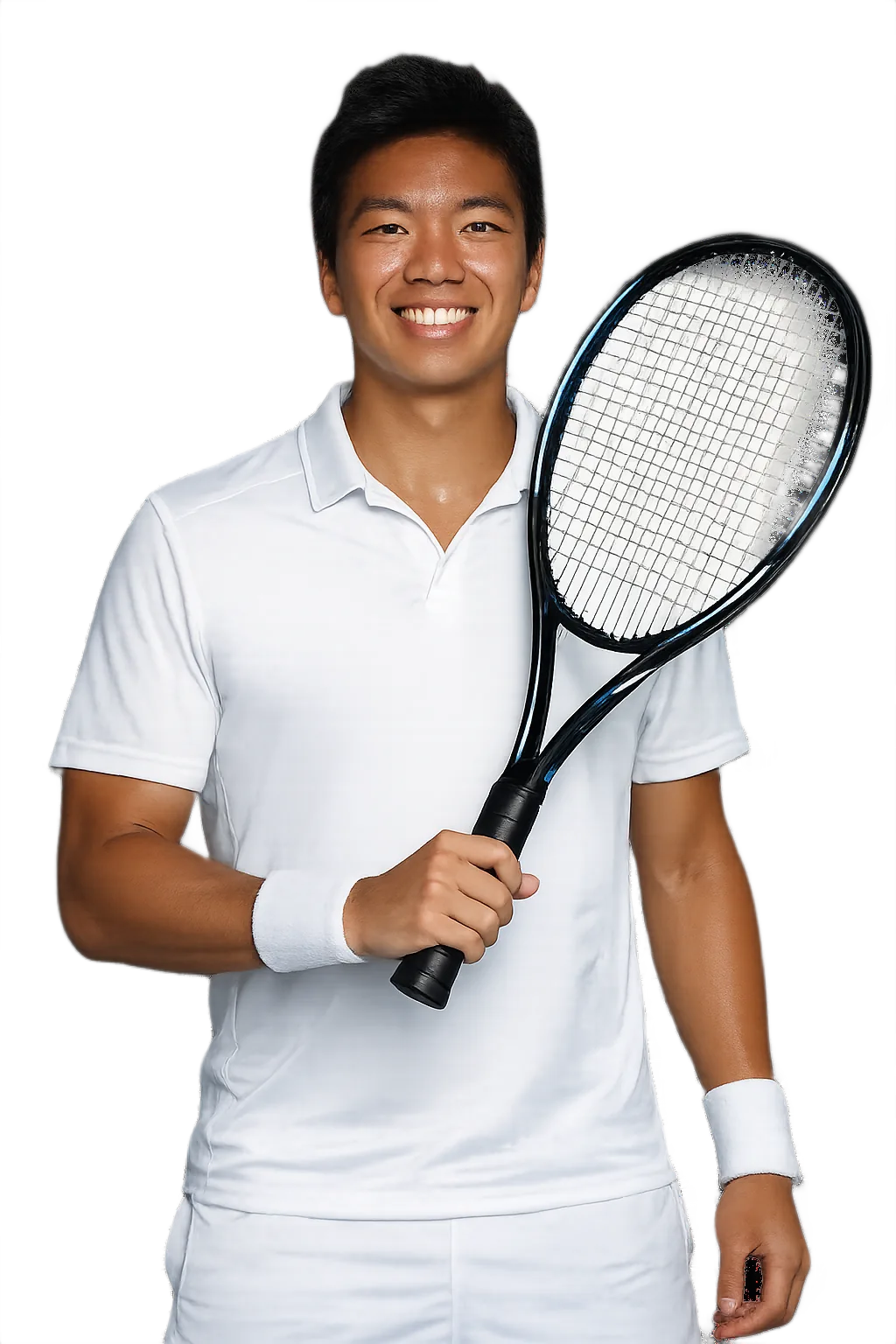 Portrait of Shunsuke Mitsui, tennis player