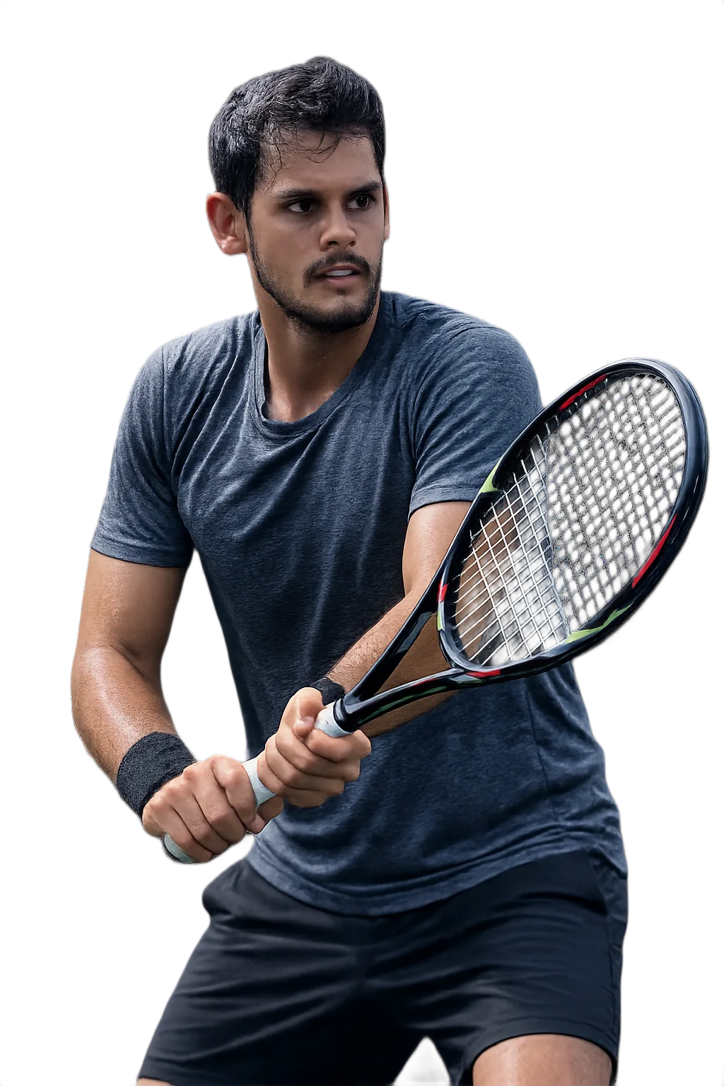 Portrait of Sidharth Rawat, tennis player