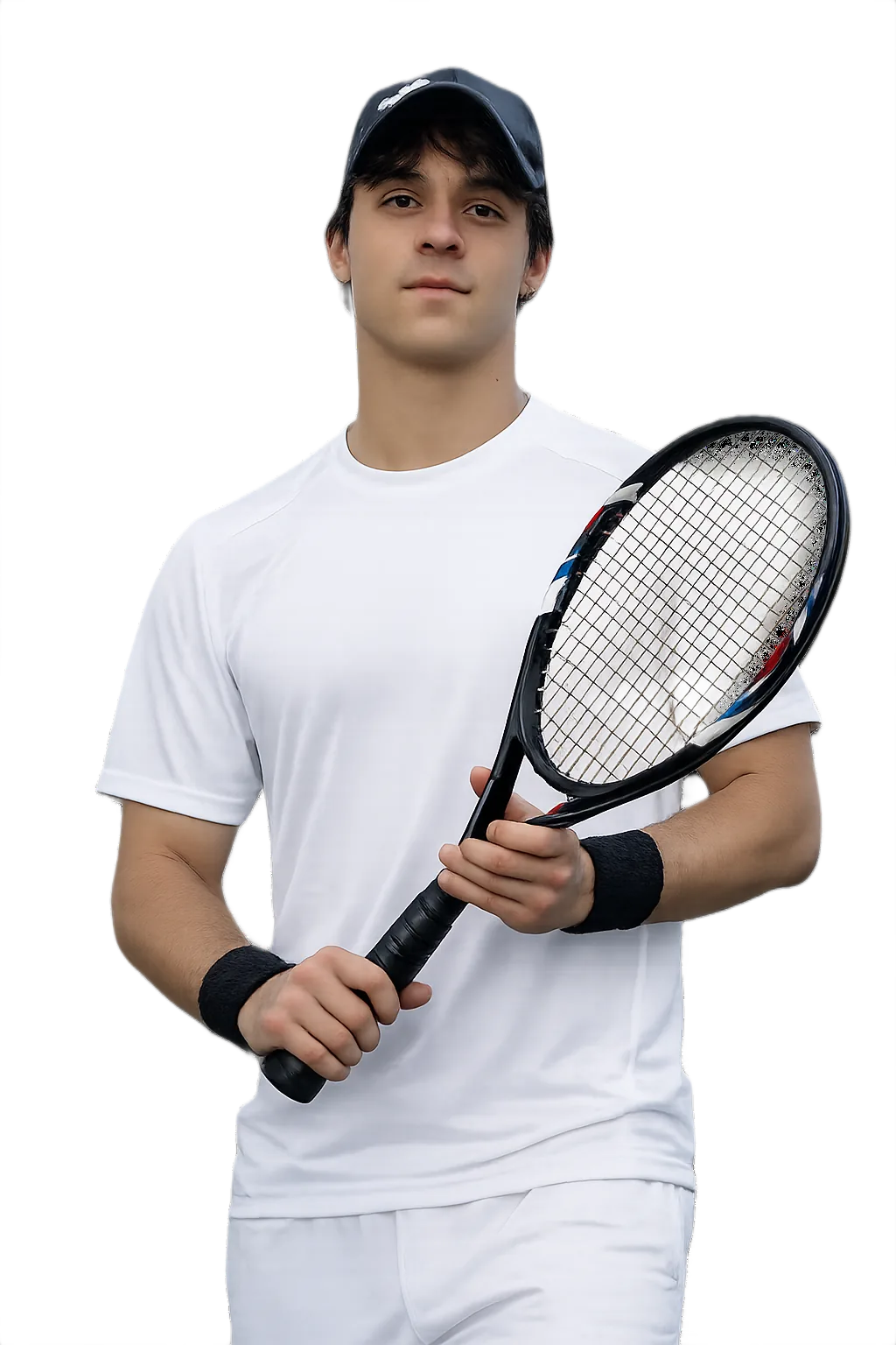 Portrait of Simone Agostini, tennis player