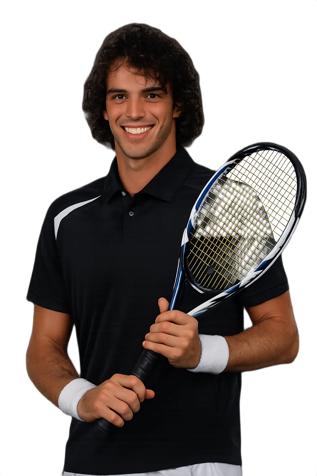 Portrait of Skander Mansouri, tennis player