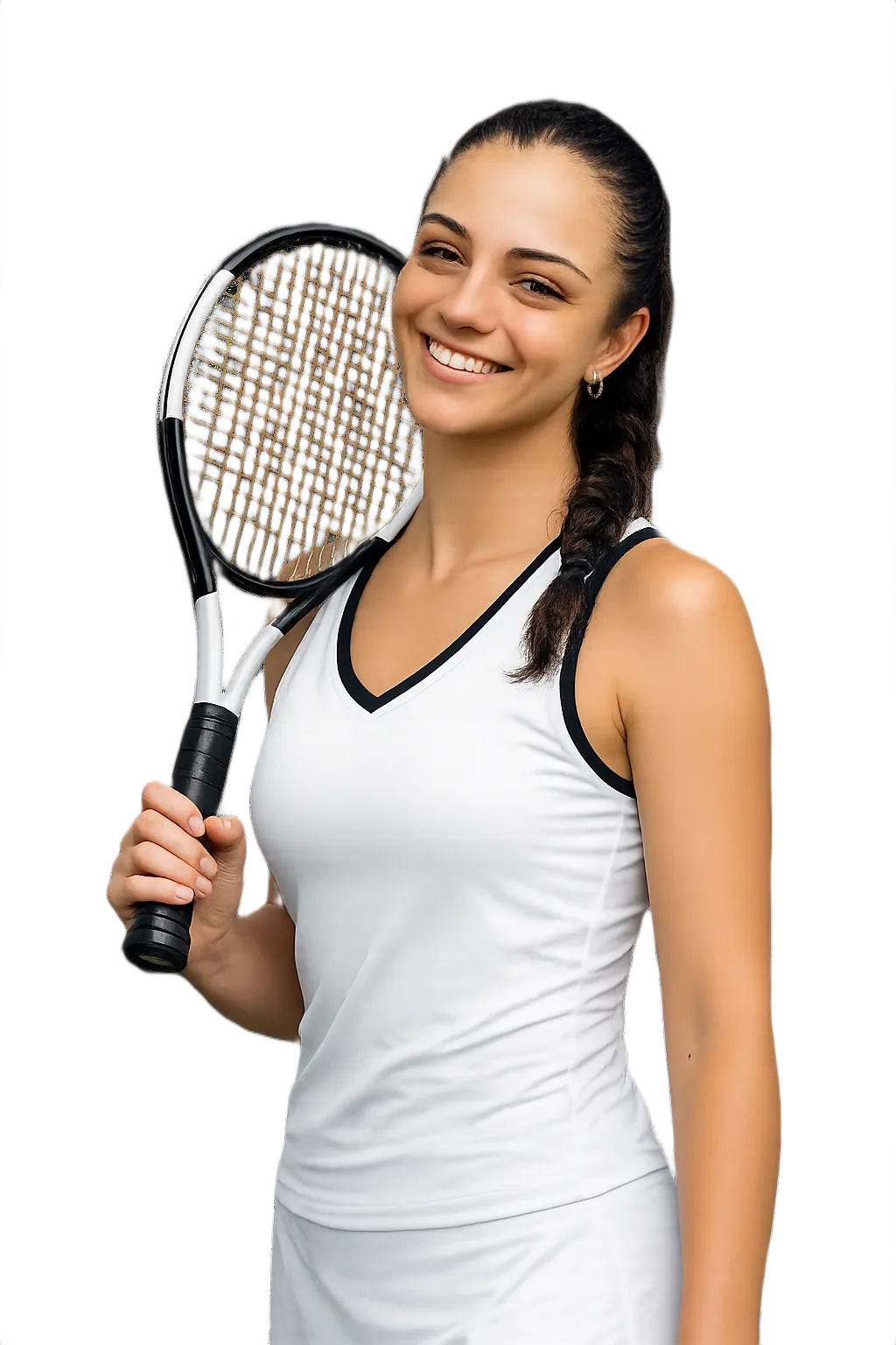 Portrait of Sofia Da Cruz Mendonca, tennis player