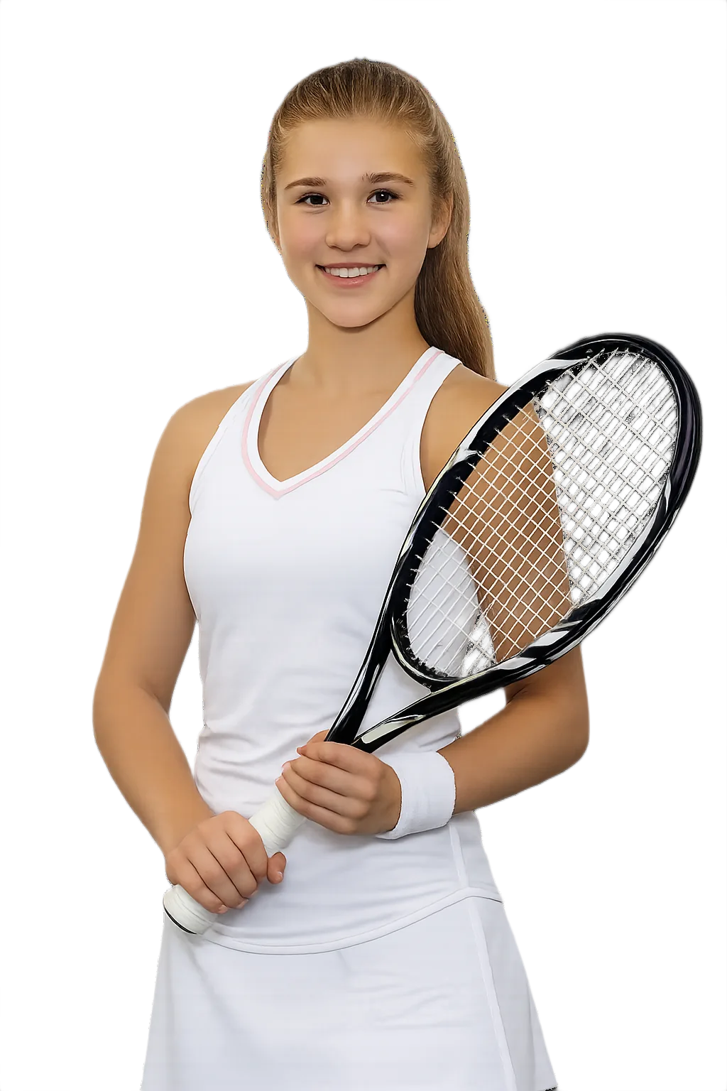 Portrait of Sofya Lansere, tennis player
