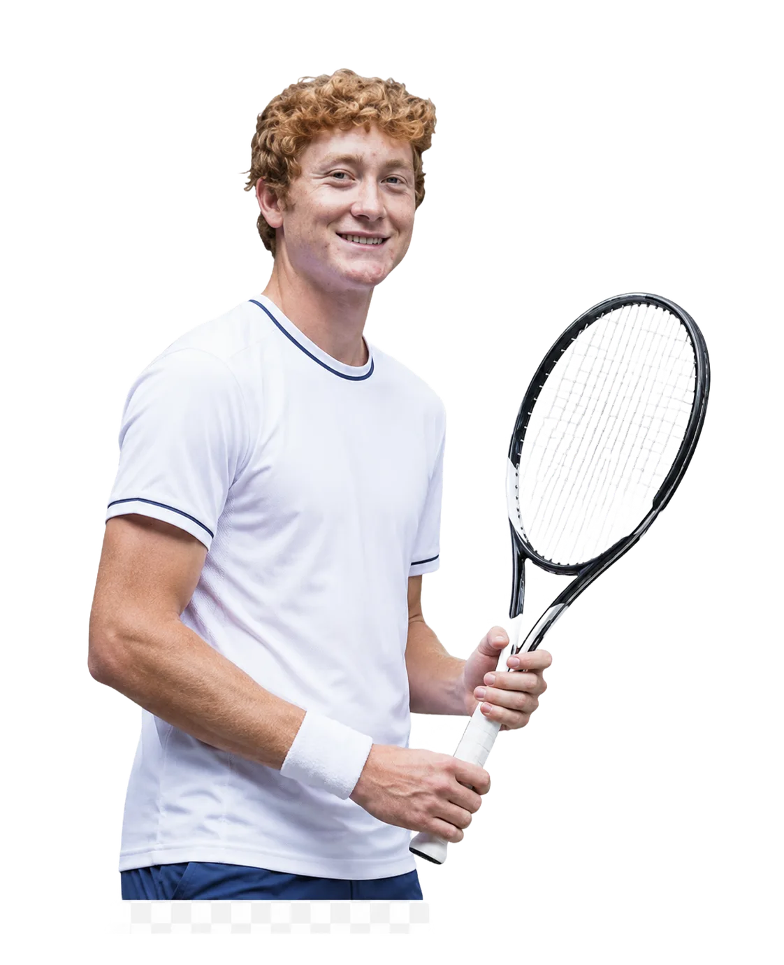 Spencer Johnson tennis player profile visual with TennisJack stats and match analysis