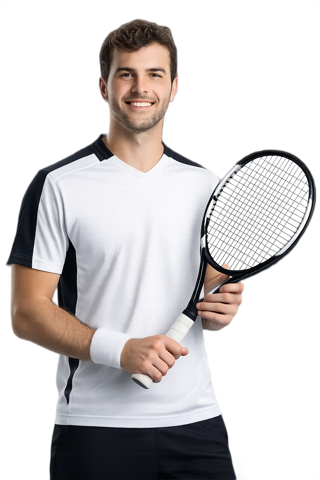 Portrait of Stefan Dostanic, tennis player