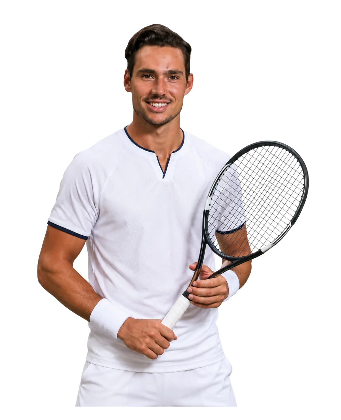 Stefan Menichella tennis player profile visual with TennisJack stats and match analysis