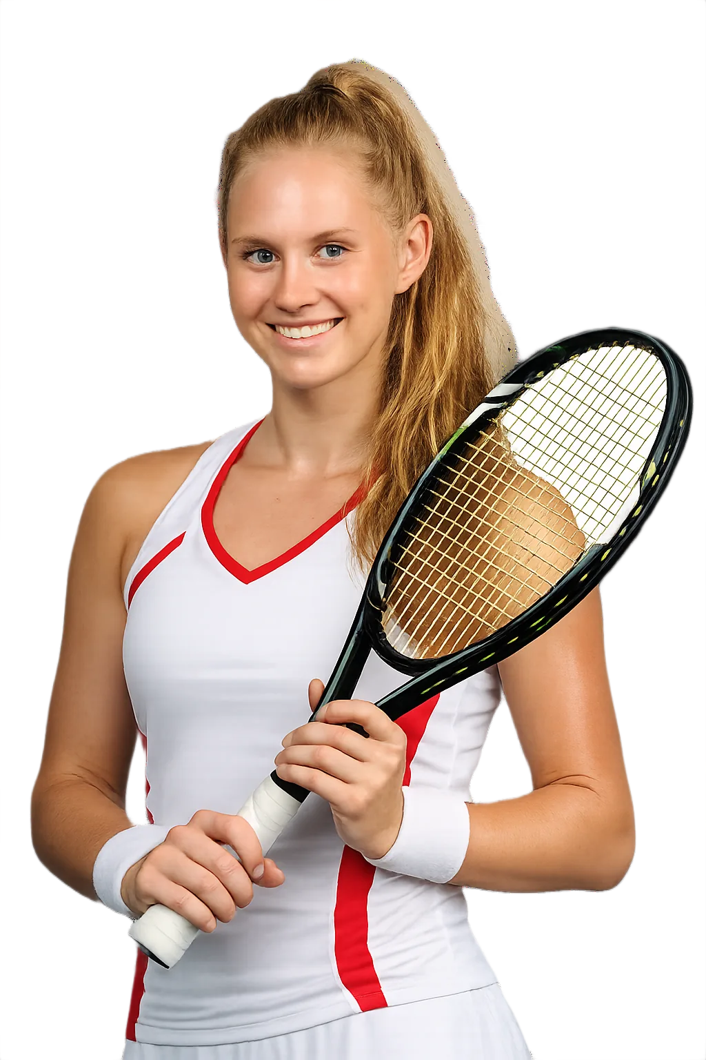 Portrait of Stefania Rogozinska-Dzik, tennis player