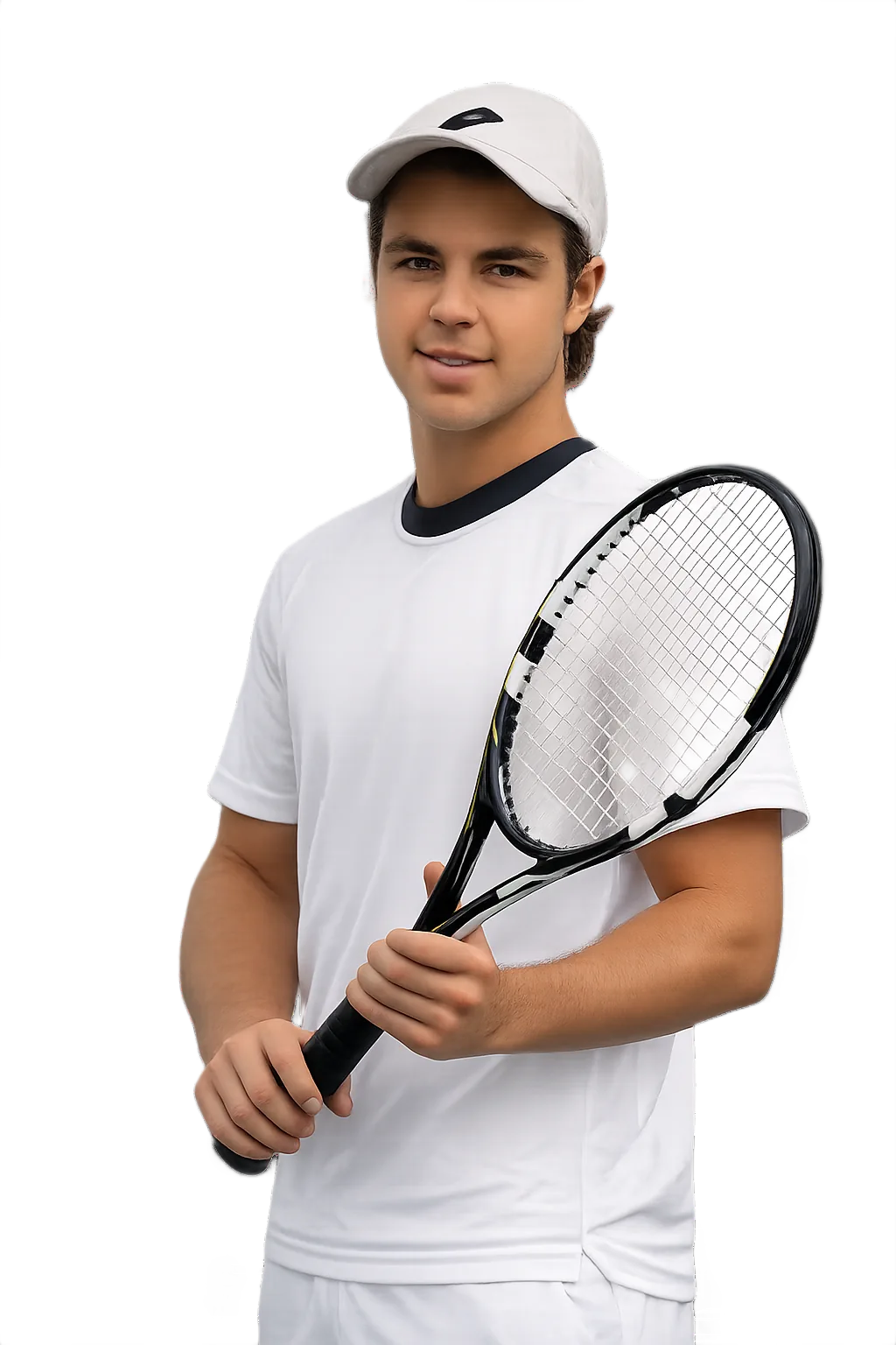 Portrait of Stevan Popovic, tennis player