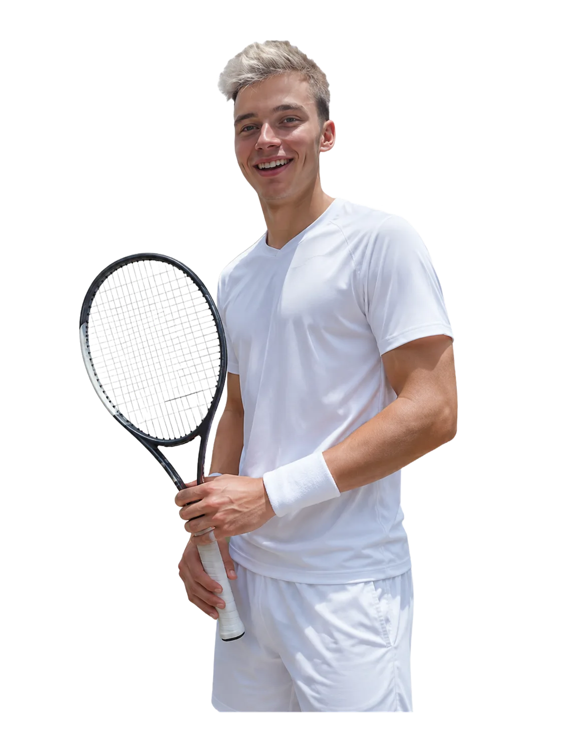 Tanguy Genier tennis player profile visual with TennisJack stats and match analysis