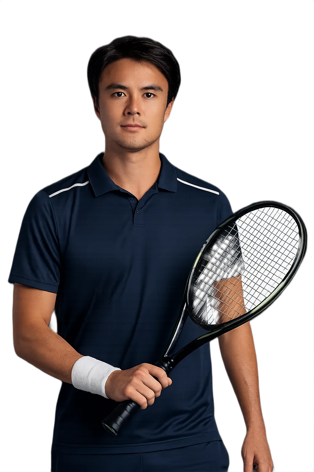 Portrait of Taro Daniel, tennis player