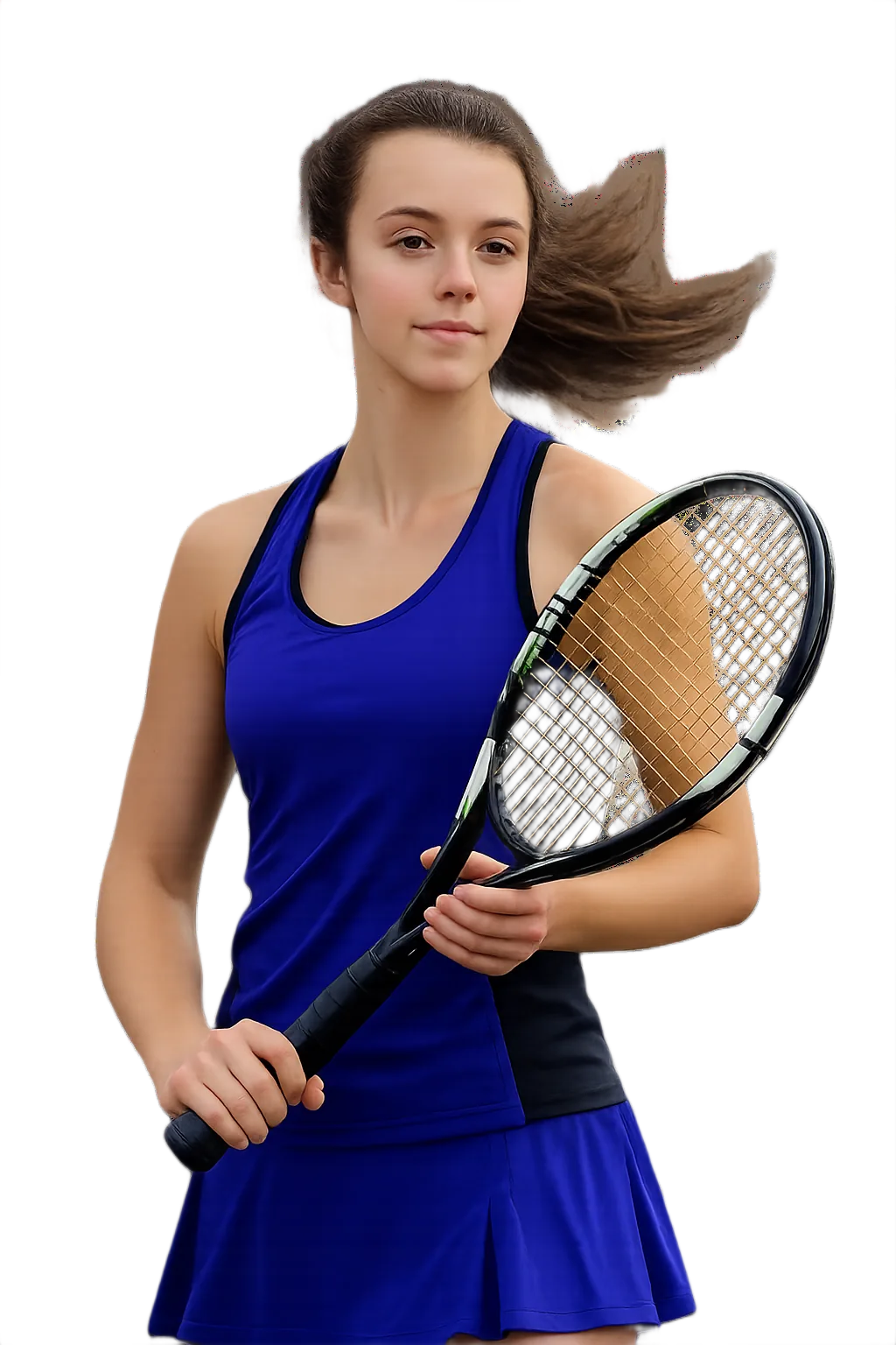 Portrait of Tatiana Pieri, tennis player