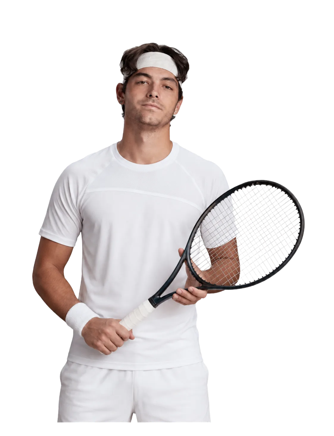 Taylor Fritz tennis player profile visual with TennisJack stats and match analysis
