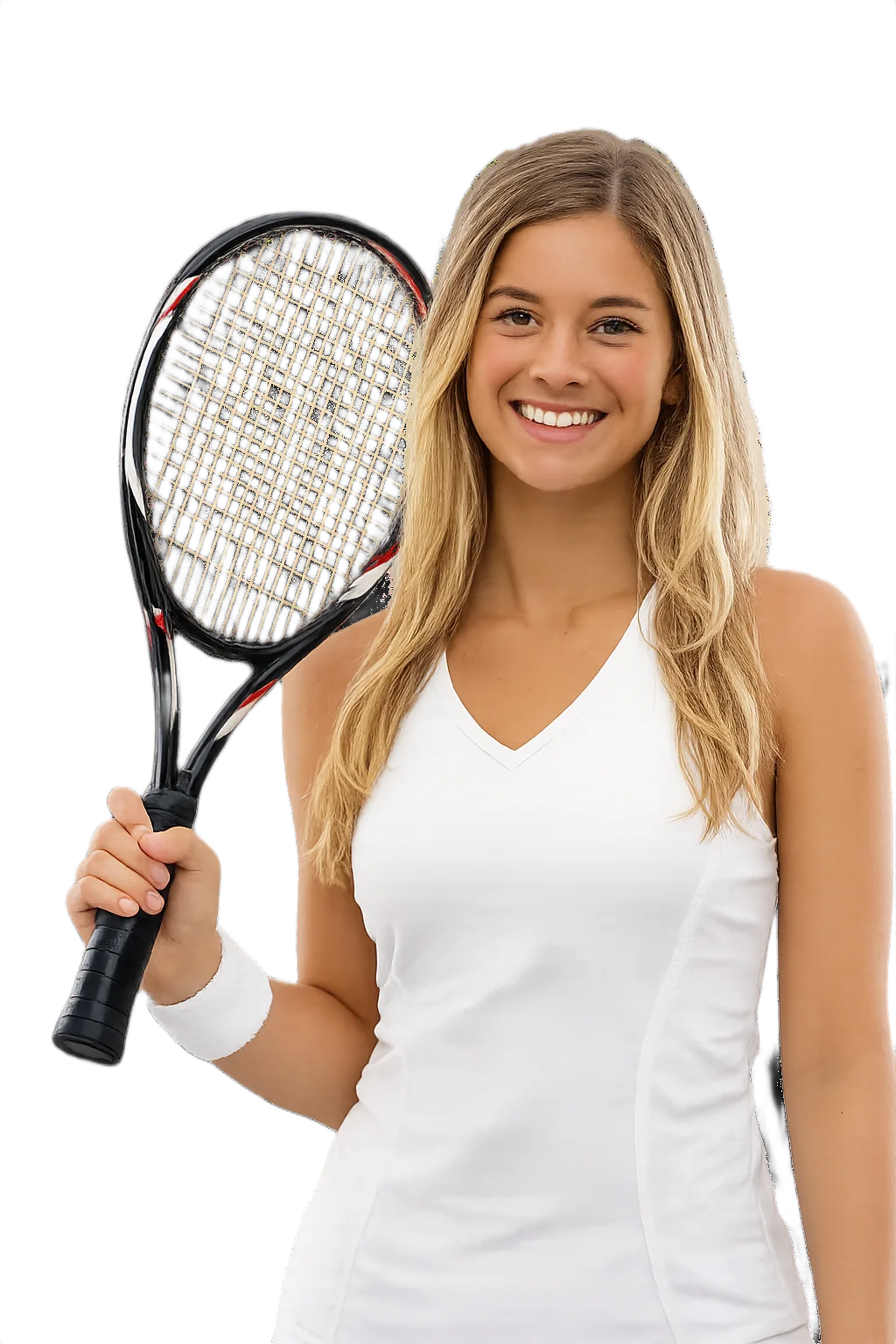 Portrait of Tenika Mcgiffin, tennis player