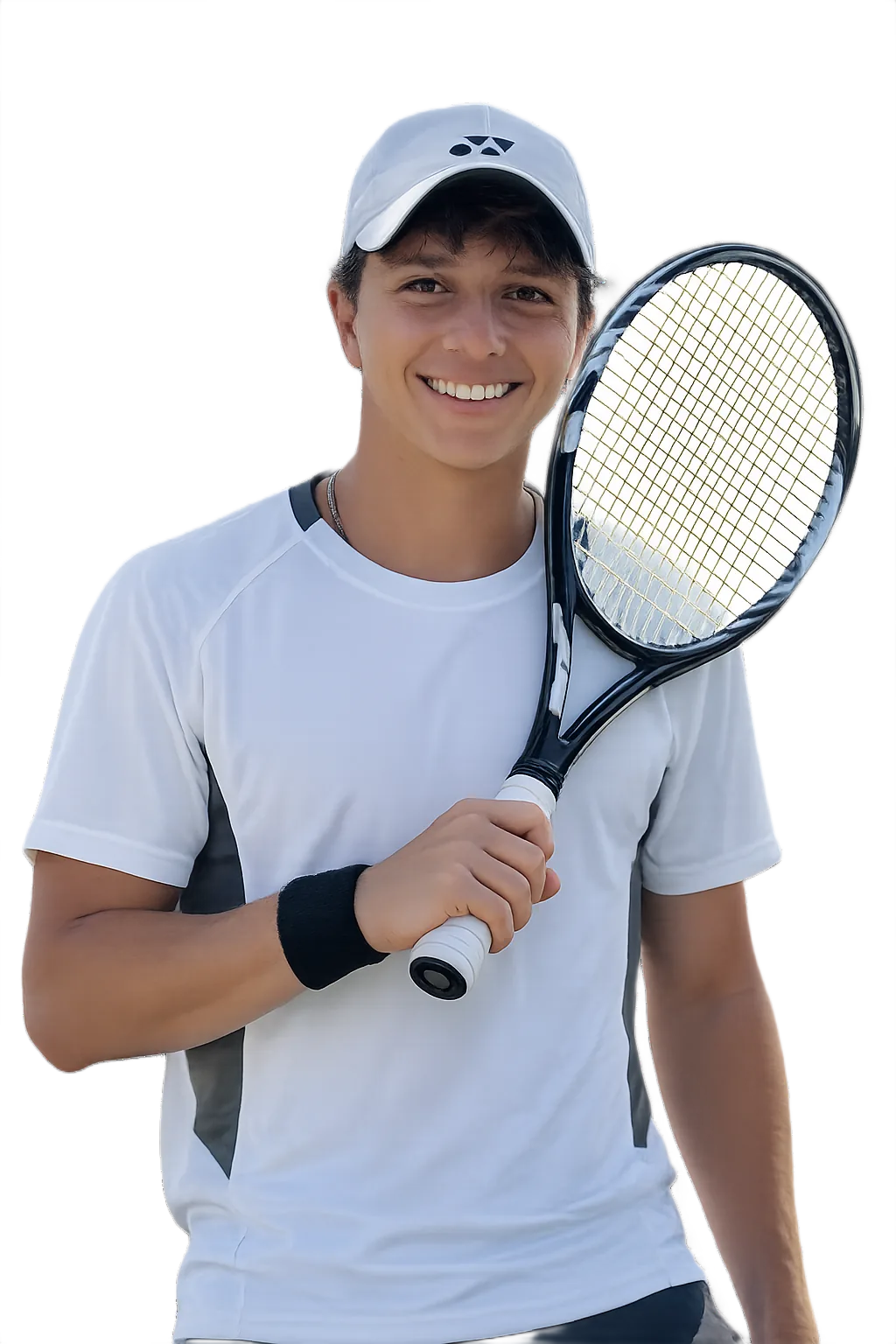 Portrait of Teodor Davidov, tennis player