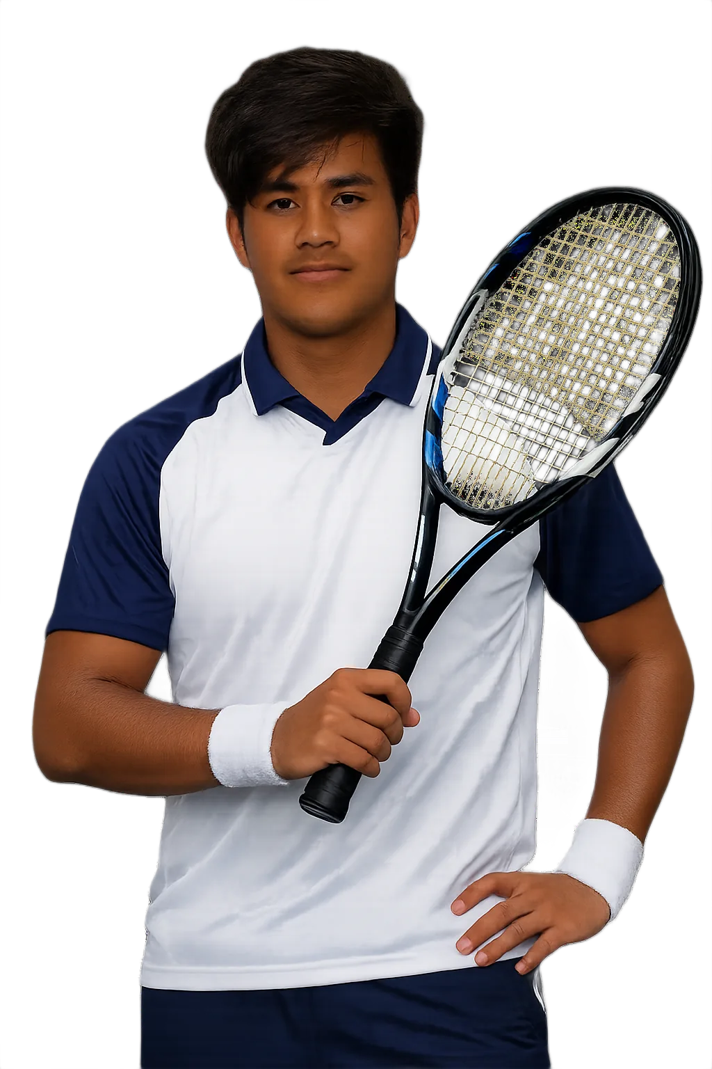 Portrait of Thanapet Chanta, tennis player