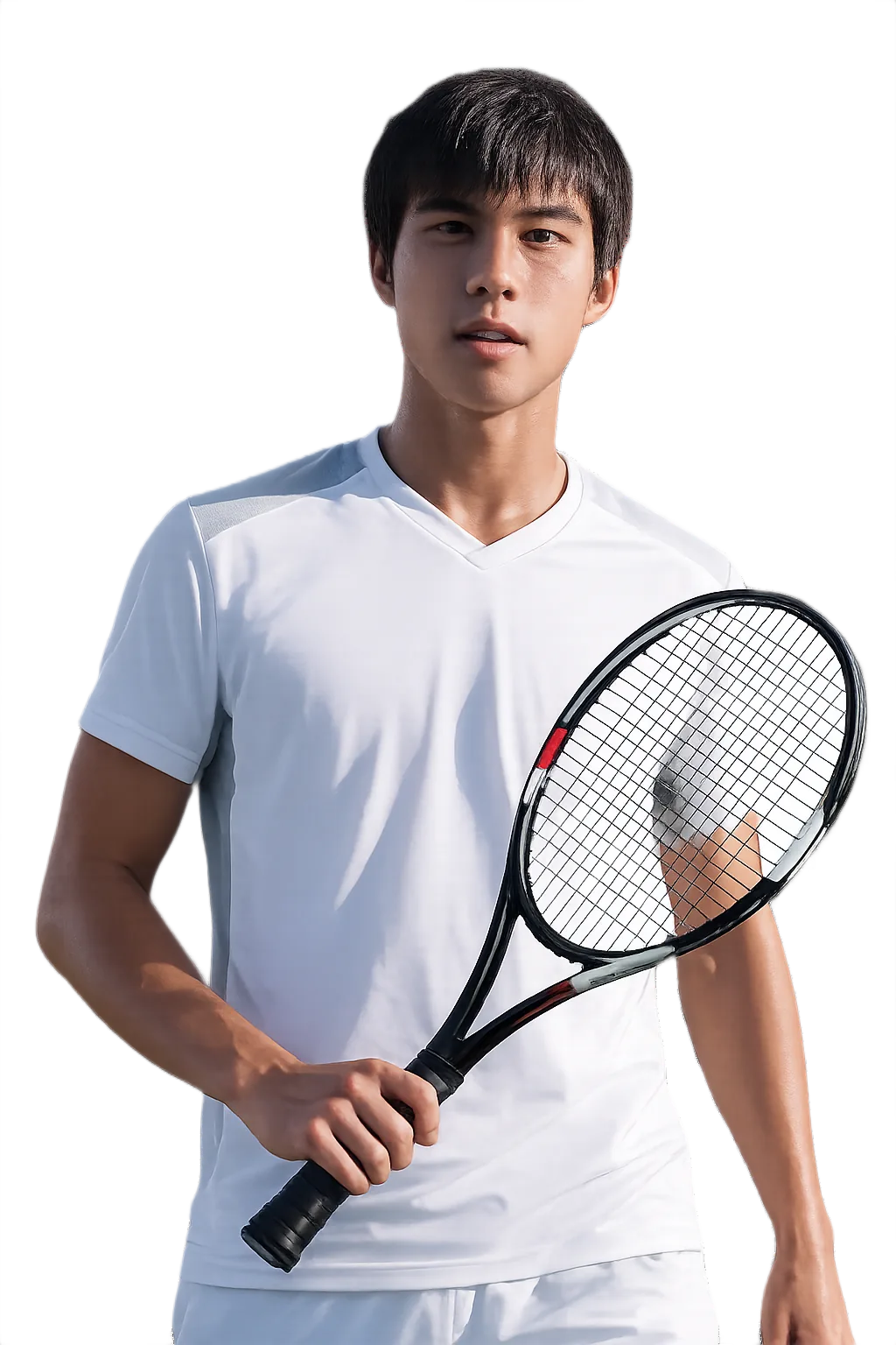 Portrait of Thanaphat Boosarawongse, tennis player