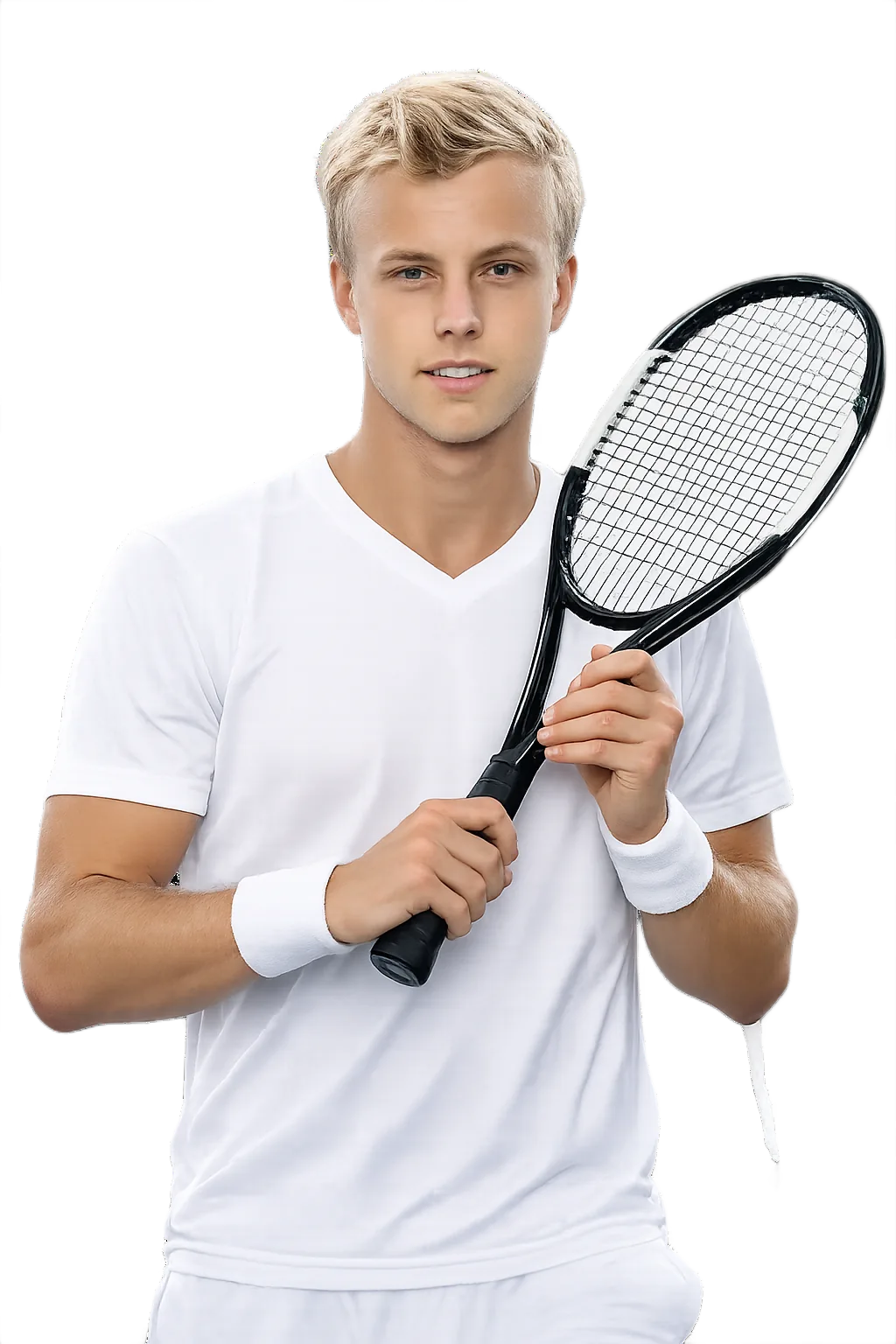 Portrait of Thomas Drayton, tennis player