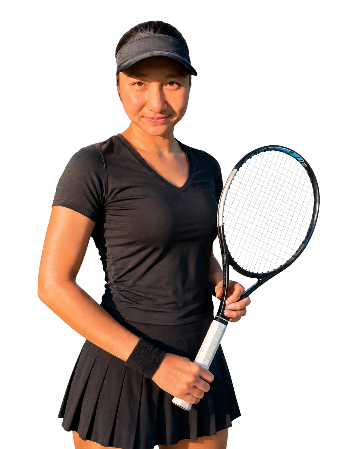 Tian Jialin tennis player profile visual with TennisJack stats and match analysis