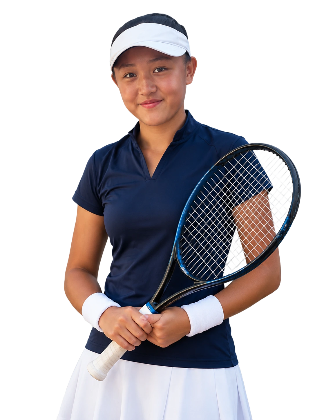 Tiana Tian Deng tennis player profile visual with TennisJack stats and match analysis