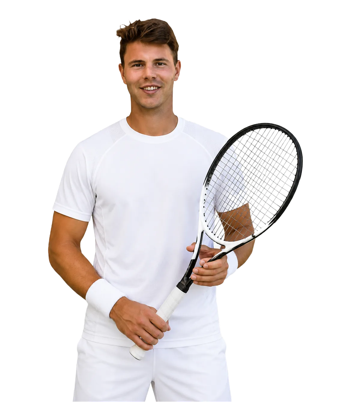 Tim Handel tennis player profile visual with TennisJack stats and match analysis