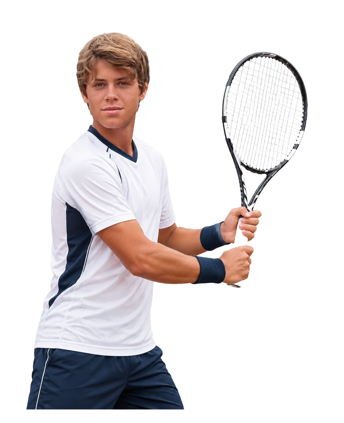 Tom Sickenberger tennis player profile visual with TennisJack stats and match analysis